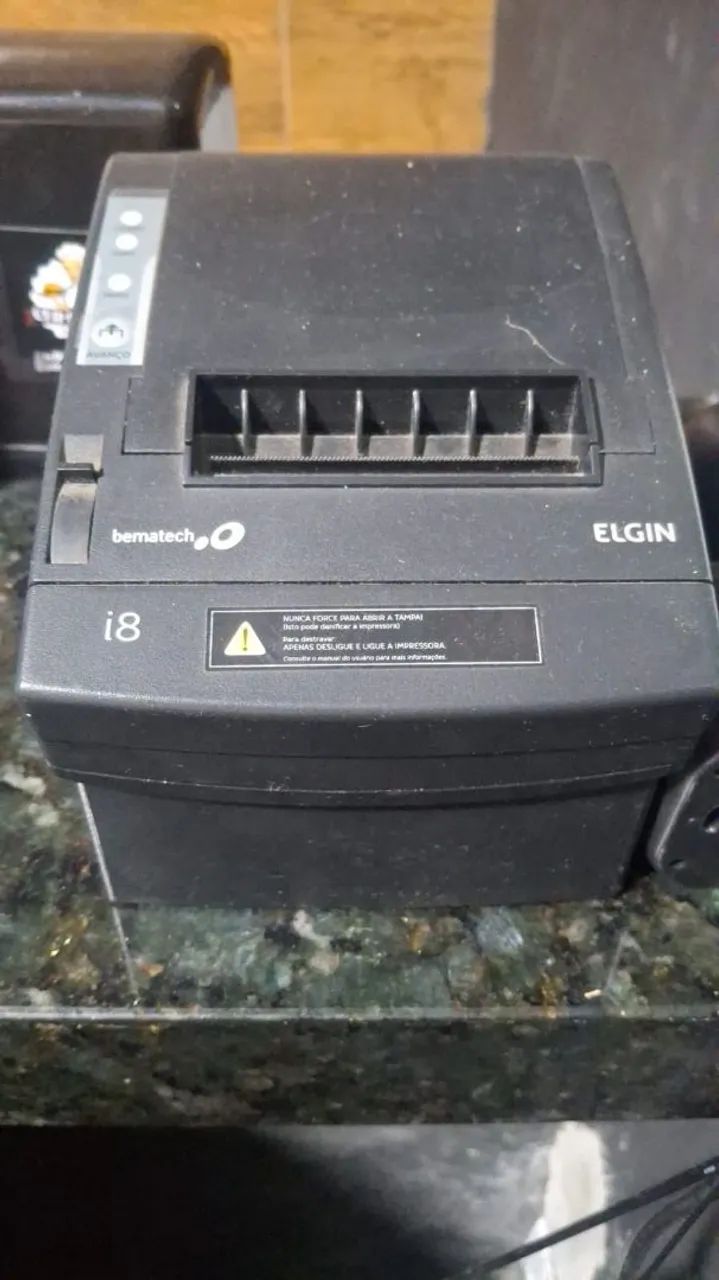 Máquina impressora de notas