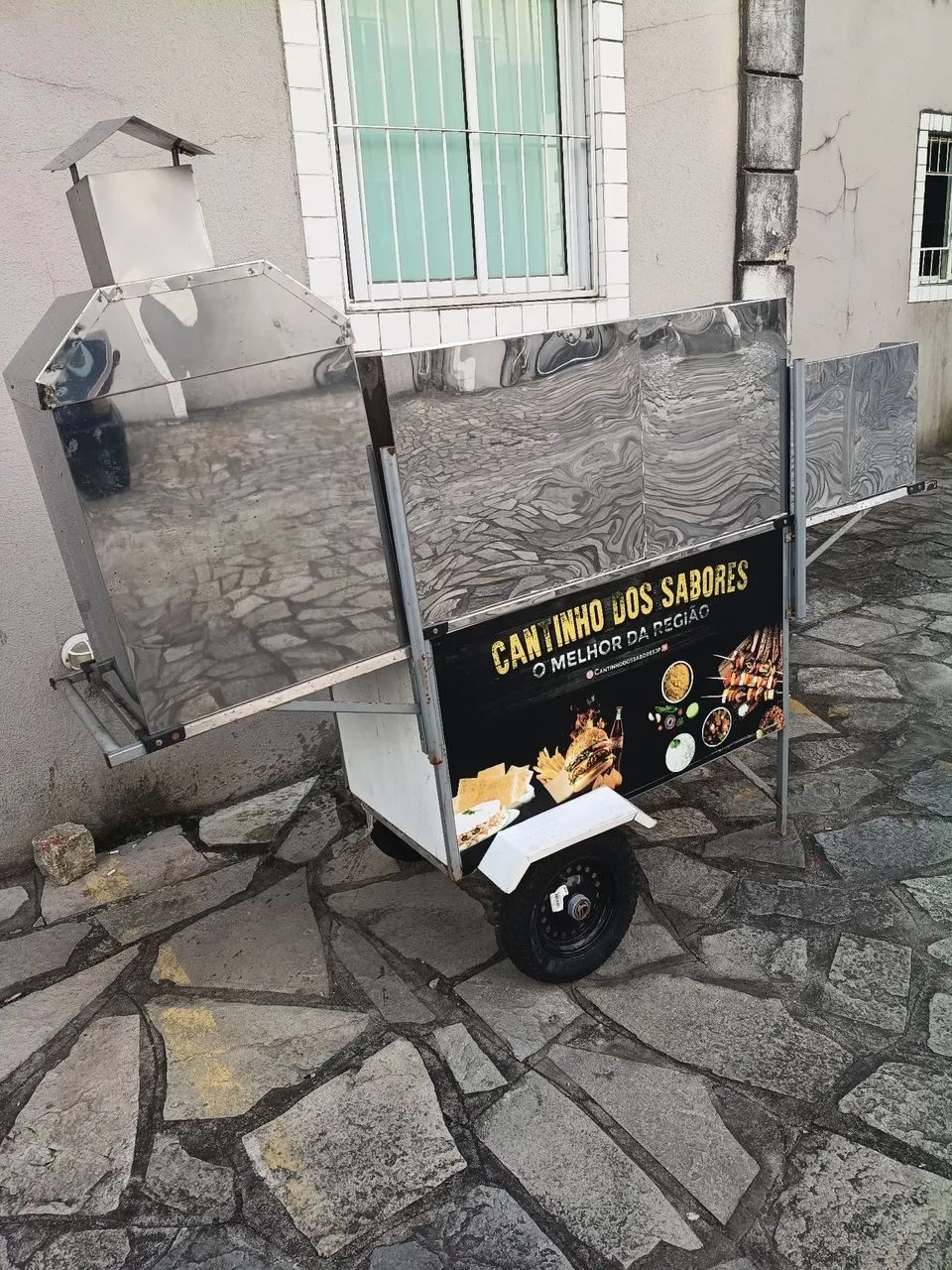 Carinho de lanche 4 em 1 - Foto 4