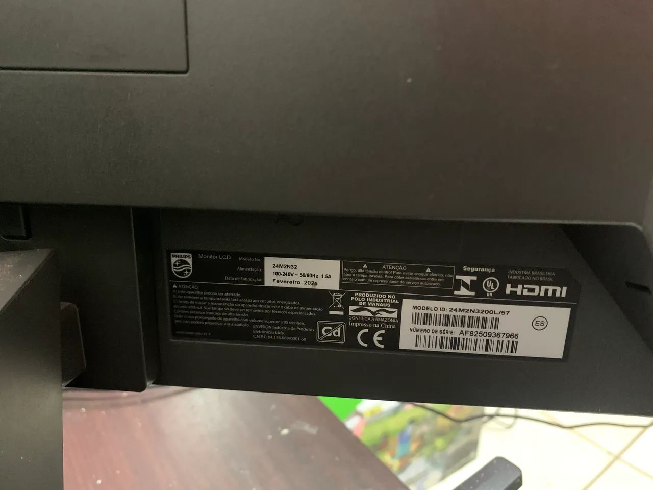 Monitor Philips hdmi 24polegadas  - Foto 3