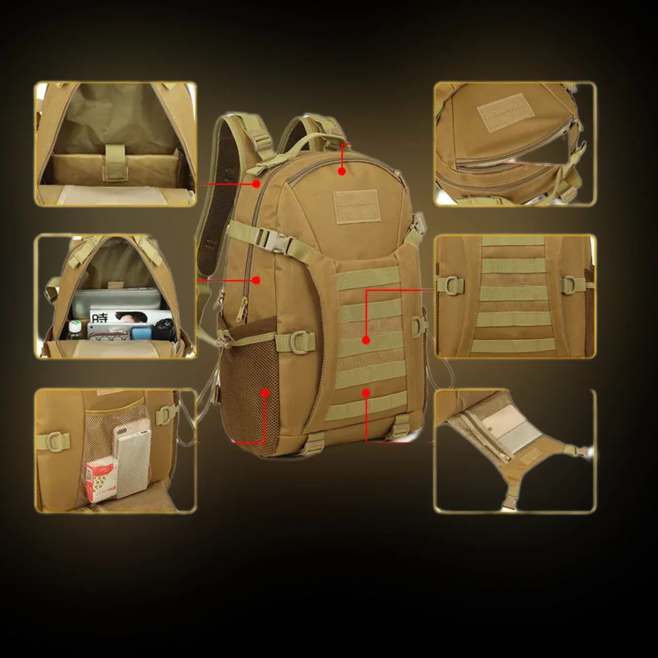 Mochila Tática Impermeável Alta Qualidade  - Foto 2