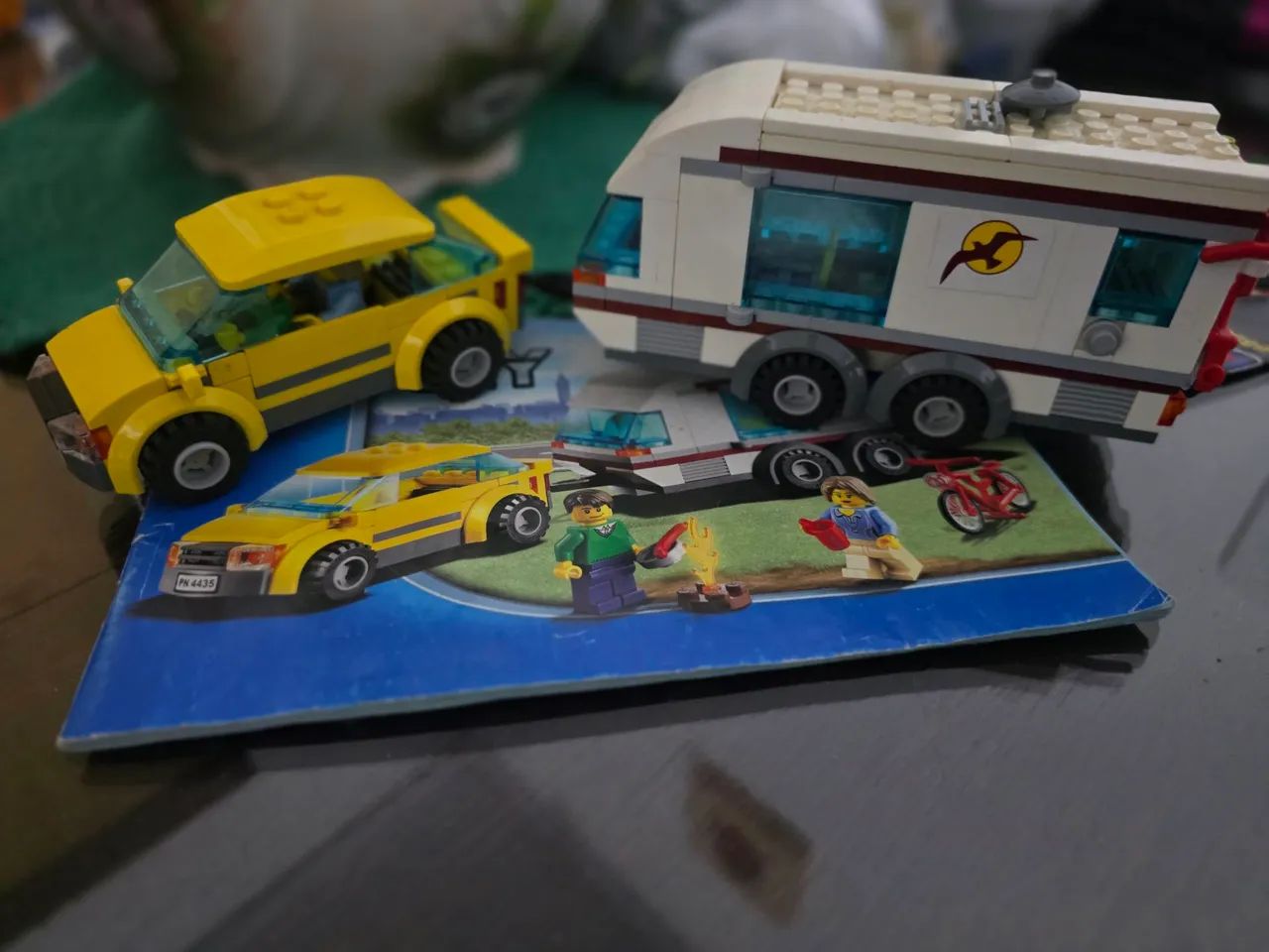 Lego Trailer acampamento