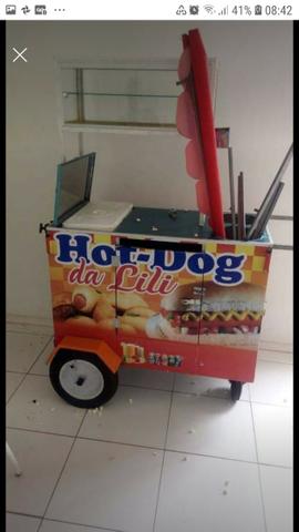 Carrinho de cachorro quente