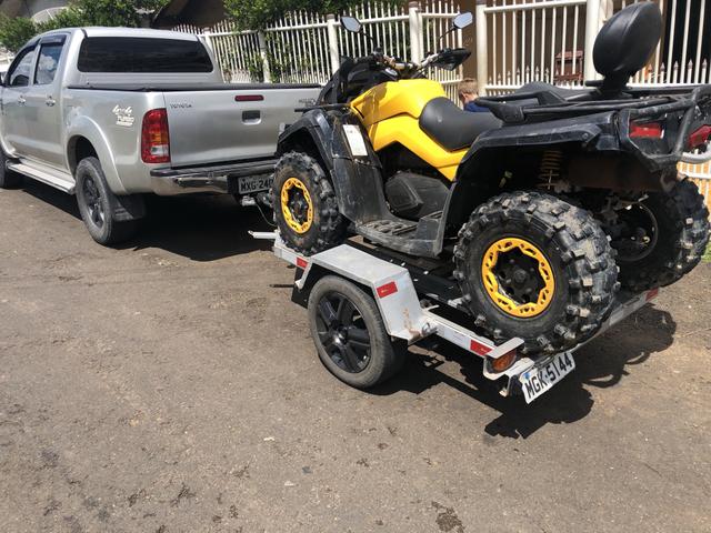 Quadriciclo automático 800cc can am - Foto 2