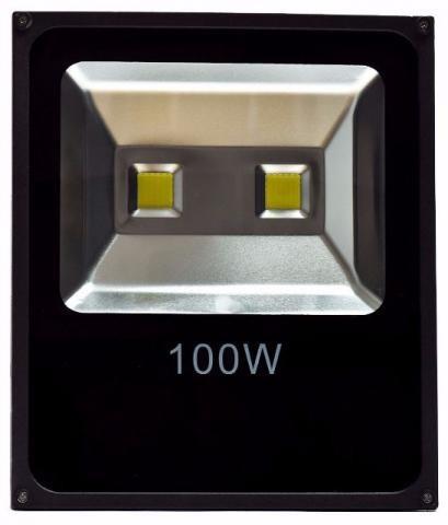 Refletor 100w Holofote LED Branco Frio Bivolt IP65 Garantia Loja Fisica Temos Motoboy - Foto 3