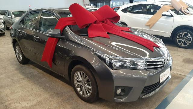 Toyota 2016/2017 Corolla xei 2.0 Automatico cinza completo confira - Foto 3