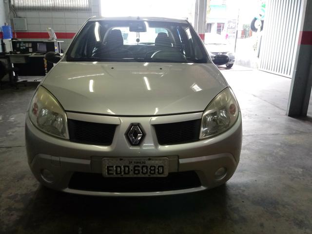 Sandero 1.6. 8v cor prata completo - Foto 6