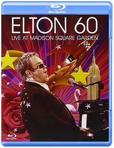 Blu Ray Elton 60 - Live at Madison square garden (autorado)
