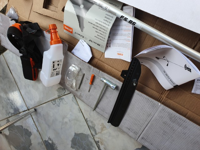 Roçadeira a gasolina fs 85 stihl - Foto 4