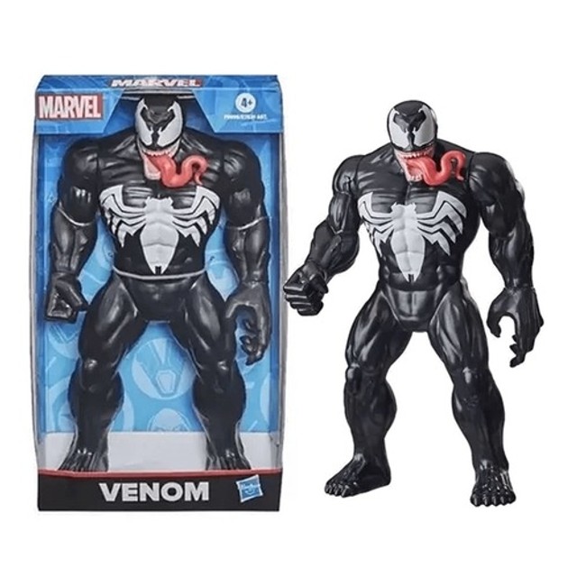 Boneco Venom Marvel De Homem Aranha Action Figure Olympus Vingadores Original Hasbro - Foto 5
