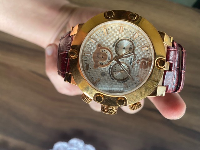 Relógio Séculus banhado a ouro - Bijouterias, relógios e acessórios - Santa  Cecília, São Paulo 1010840170 | OLX