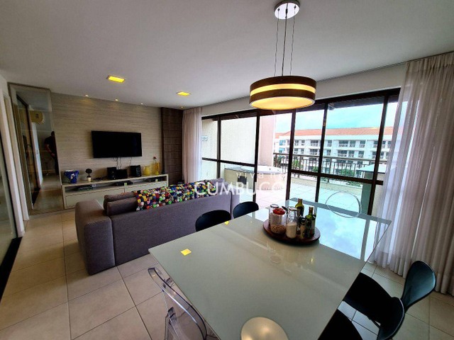 Apartamento Cobertura Duplex com 3 suítes à venda, 130 m² por R$ 930.000 - Porto das Dunas