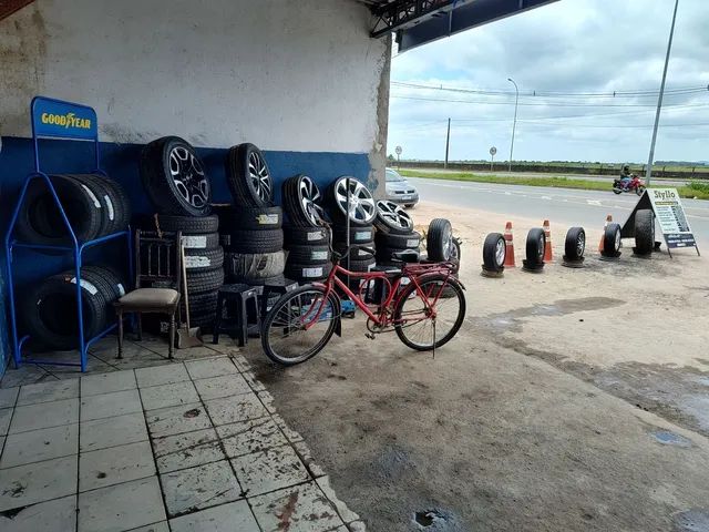 Rodas e pneus novas usadas e semi novas aro 13 14 15 16 17 18 20 até em 10 x sem juros  - Foto 8