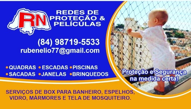 Redes e telas de proteção e peliculas - Serviços - Cidade Alta, Natal  1134793289 | OLX