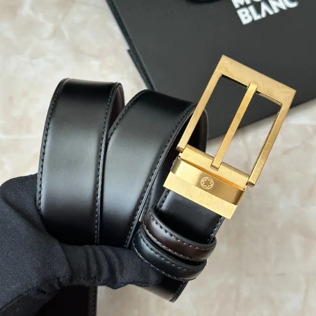 Cinto masculino cintos de luxo - Foto 5