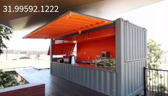 Container estilo lanchonete diversos modelos medidas