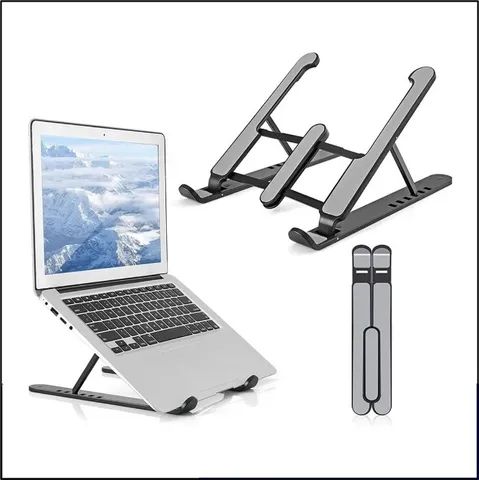 Base Suporte Notebook Universal Regulável Preto