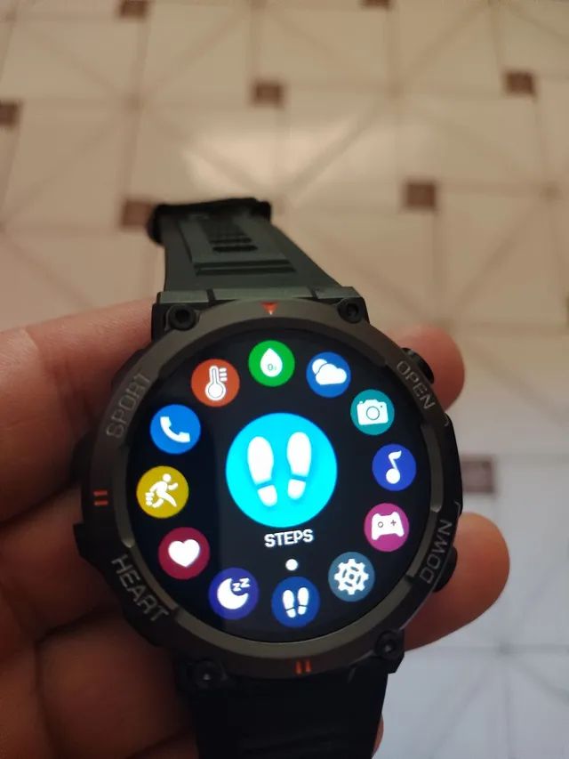 Relógio smartwatch kr10