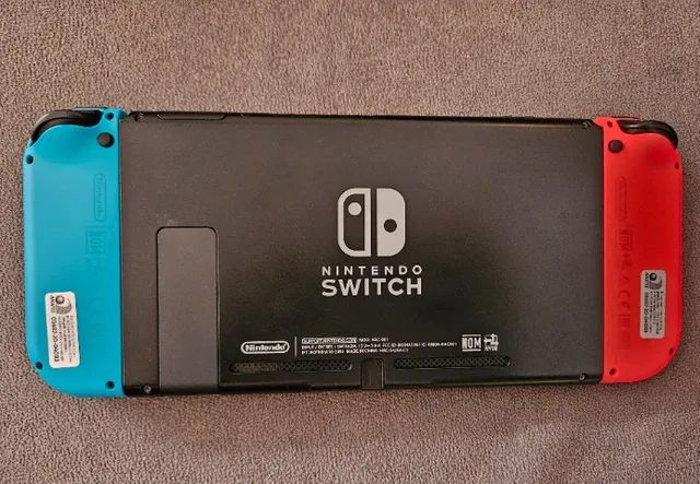 Nintendo Switch Desbloqueado + Sd 256gb + Case + Suporte