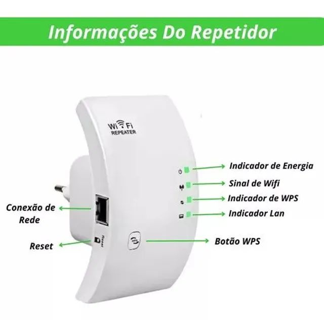 Repetidor Wi-Fi Expansor Roteador Wireless - Foto 2