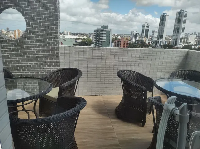 Apartamento mobiliado com 2 quartos no Catole proximo a unimed com Varanda e piscina
