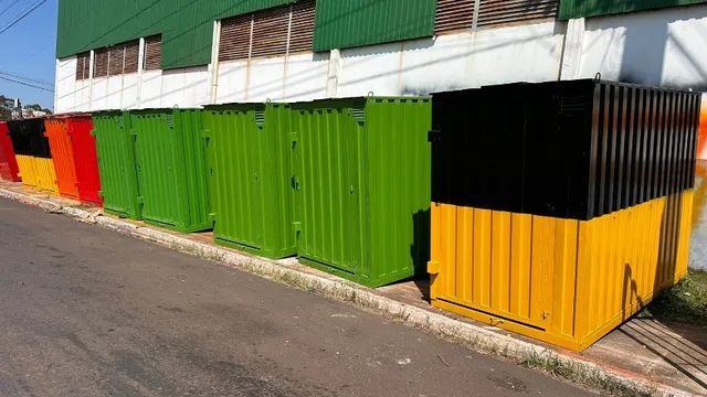 Cacambas para poli, caçamba estacionaria, caçamba para entulhos e container almoxarifado - Foto 2