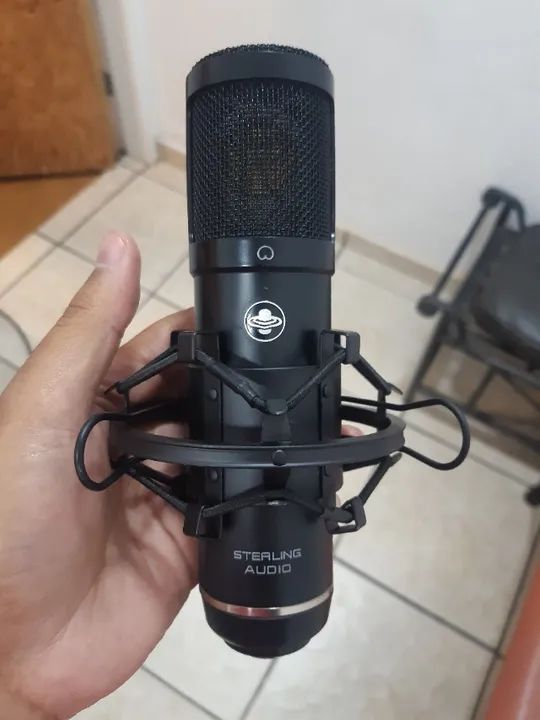 Microfone Condenser Sterling St51 Com Shockmount