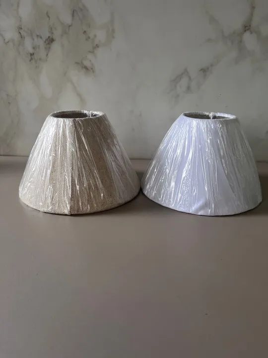 2 cúpulas para abajur 