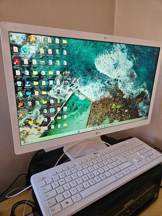PC ALL in One LG 24 polegadas - Computadores e Desktops - Centro ...