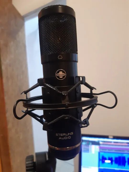 Microfone Condenser Sterling St51 Com Shockmount - Foto 3