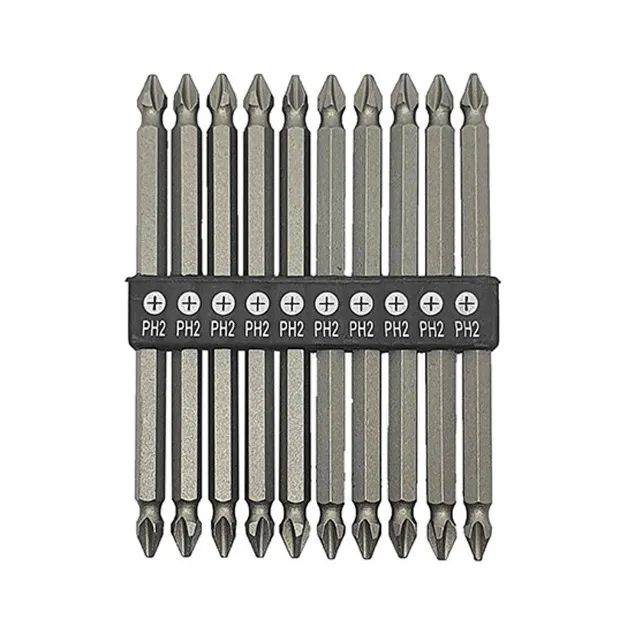 Jogo Bits Ponta Dupla 110mm 10 Peças Parafusadeira - Foto 2