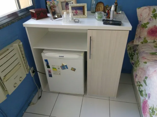 Buffet aparador para frigobar com 1 porta