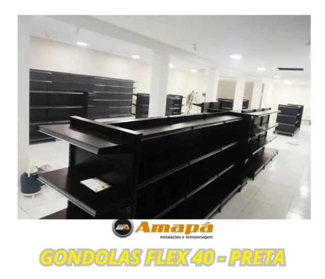 Gondolas prateleiras de aço - Foto 5