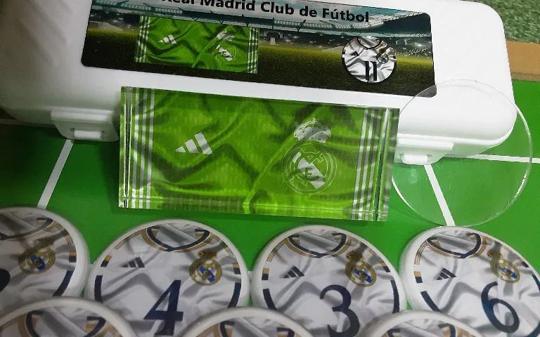 Time de  Futebol de Botão - Real Madrid - Foto 4