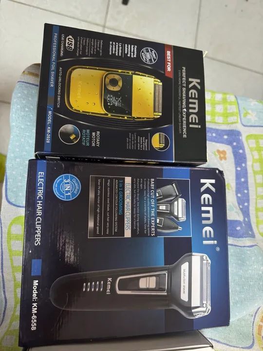 Depilação masculina na máquina 