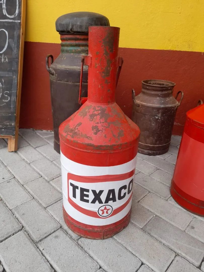 Galão aferidor de Combustível Vintage - Texaco, Shell, Atlantic e Esso preço unitário  - Foto 4