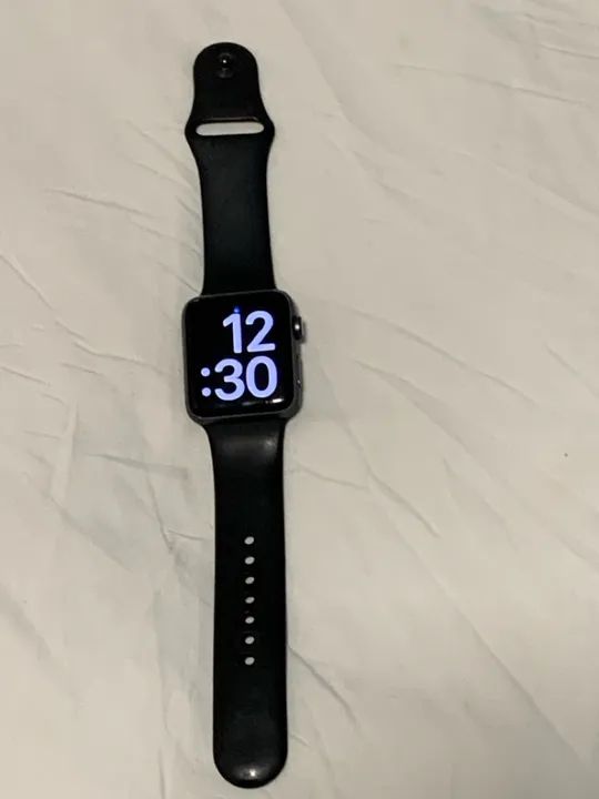Apple Watch Nike+ Series 3 GPS e Celular 42mm Cinza Espacial