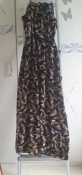 VESTIDO LONGO FLORAL