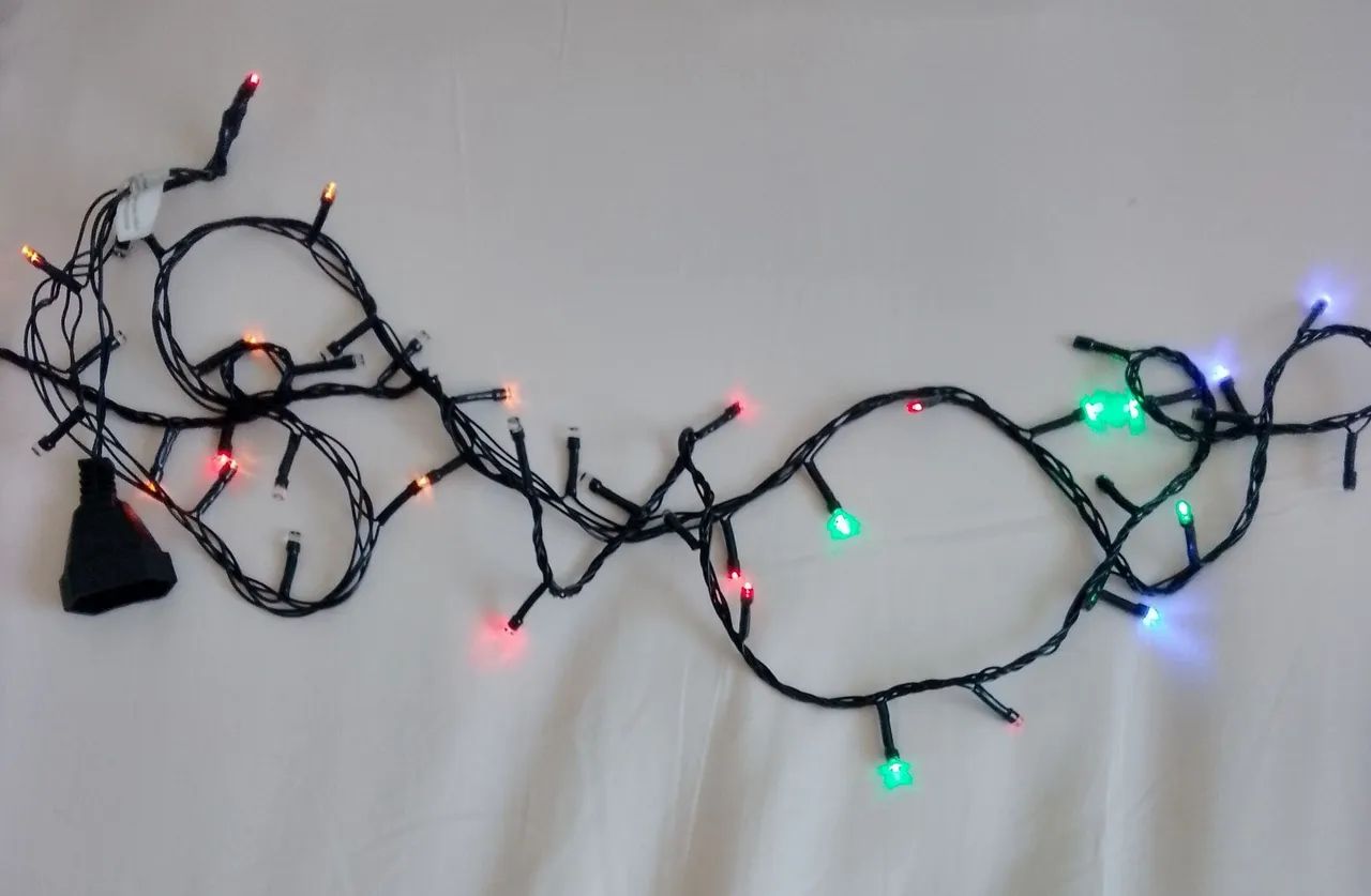 LED pisca colorido de natal  - Foto 3