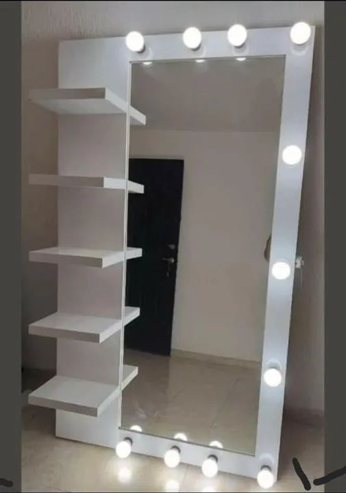 Penteadeira com Espelho e Iluminação - Branca - Foto 4