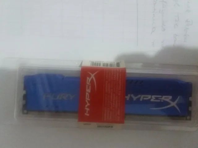 Memória RAM Fury DDR3 color azul 8GB 1333MHZ HyperX HX313C9f/8