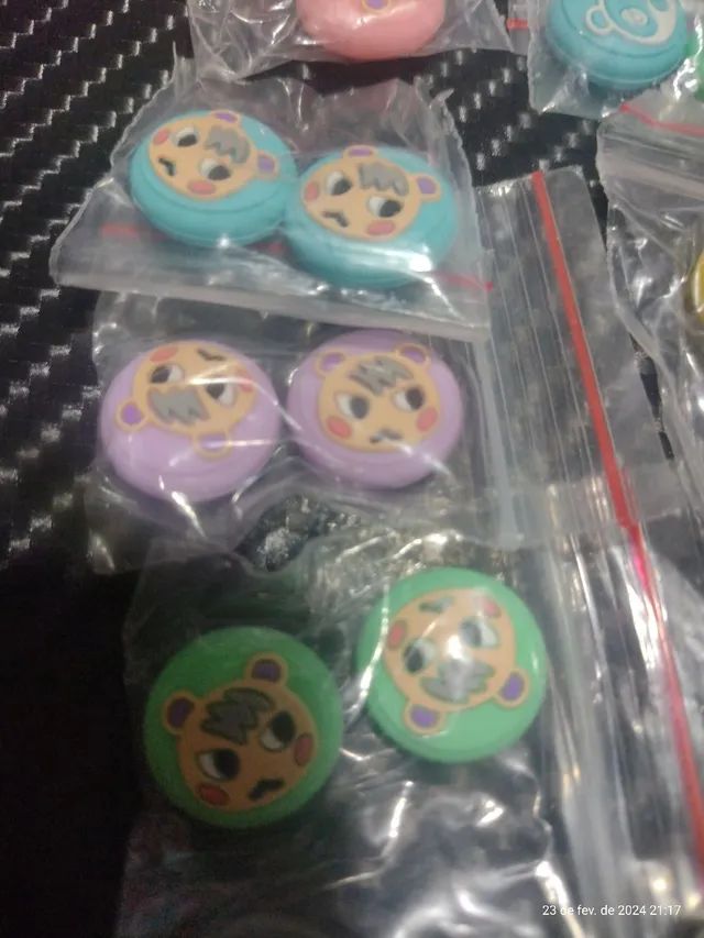 Grips Nintendo switch  proteção do analógico  - Foto 4