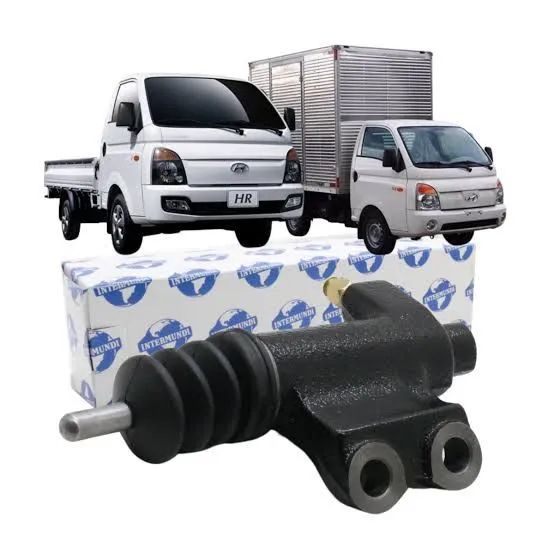 Cilindro auxiliar de embreagem caminhões/ vans Hyundai HR 2.5 8 válvulas 2005 até 2012. - Foto 2