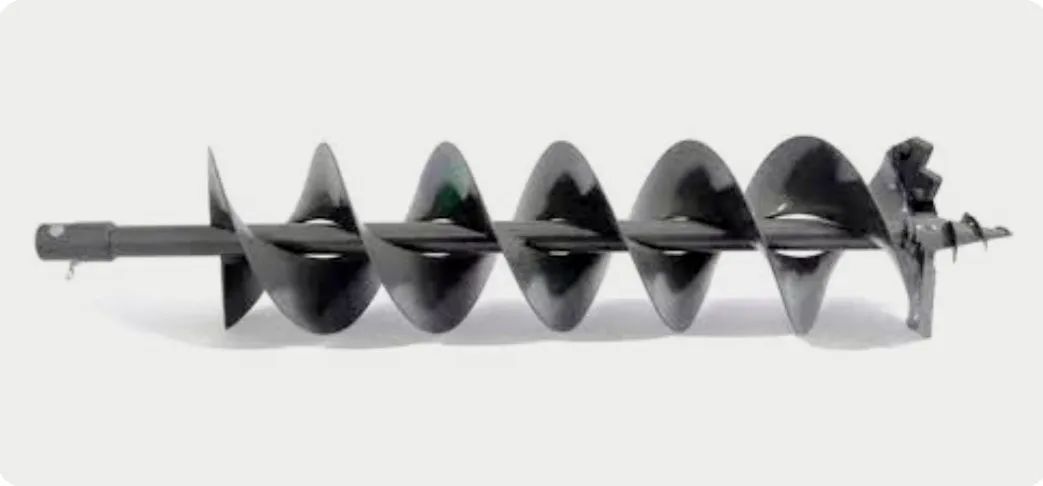 Broca 100 mm p/ Perfurador de Solo - BRANCO - Foto 2