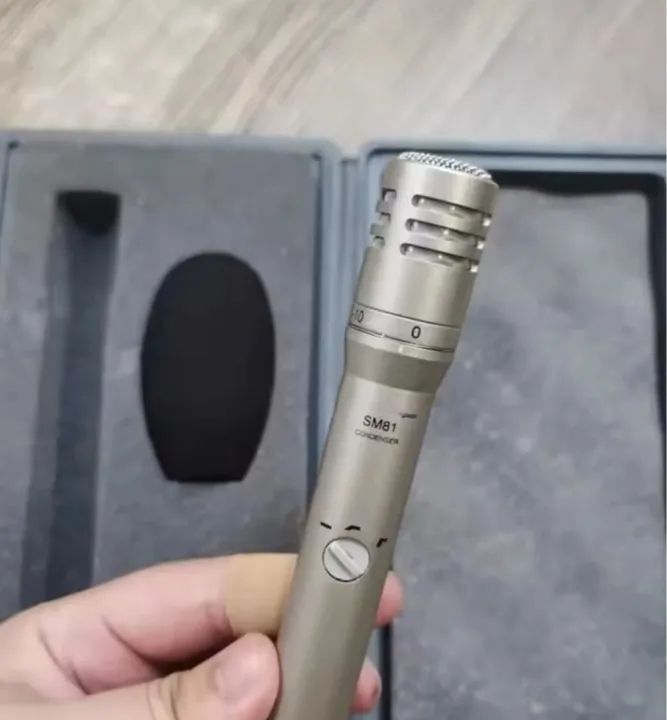 2 Microfone Condensador Shure SM81