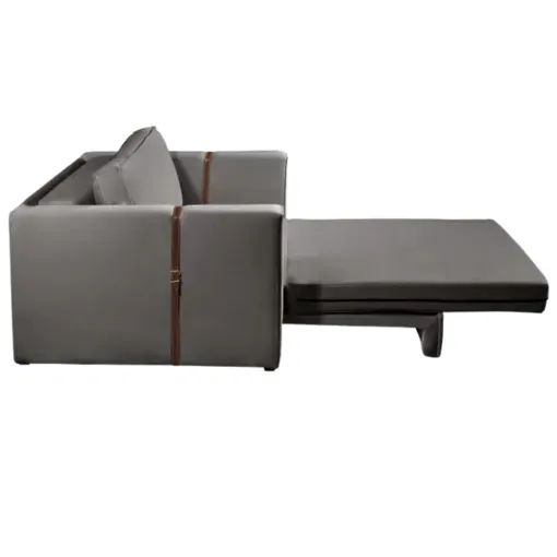 Poltrona Cama Atalaia 1,14m Linho Cinza. Pronta Entrega. - Foto 2