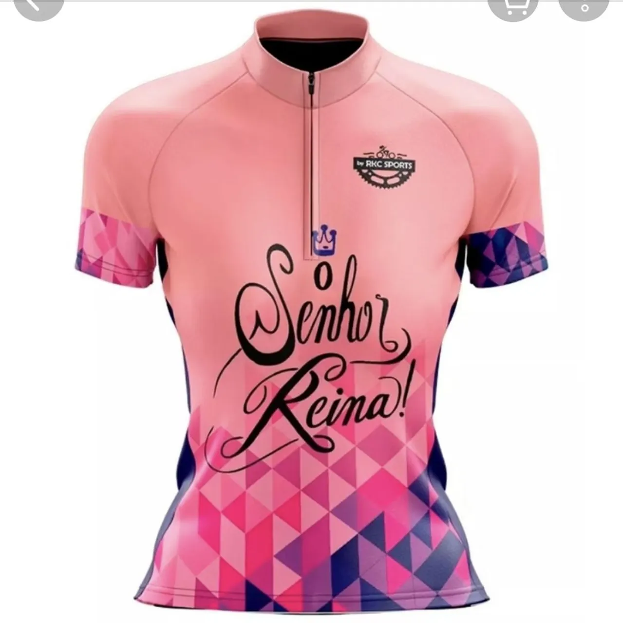 Camiseta de Ciclismo Feminino Senhor Reina!