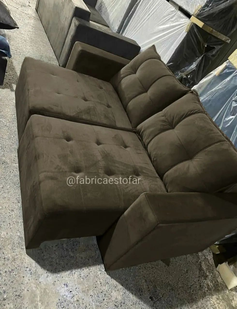 Direto da Fábrica Sofá Retrátil 2 metros!! - Foto 2