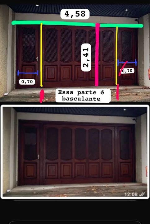 Portão de Ipê genuíno - R$5000 - Foto 2