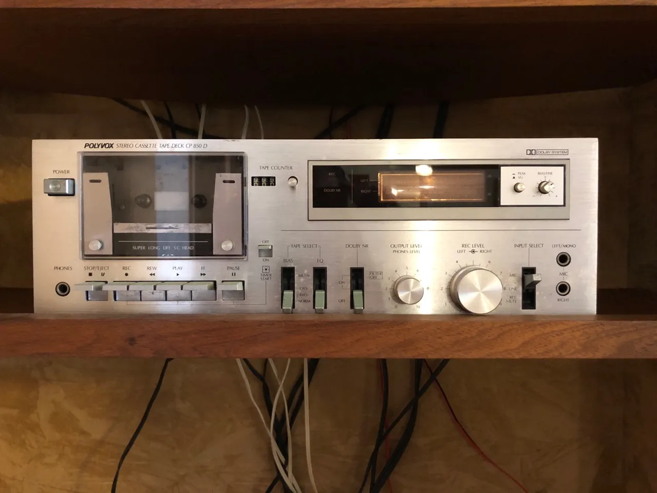 Deck K7 Polyvox CP 850D Stereo