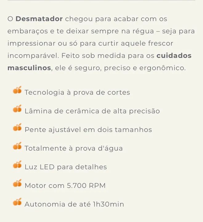 Maquina de cortar cabelo e aparador de pelos MANCLUB - Foto 4